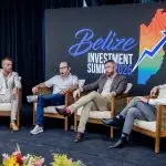 Dustin Rennie Belize at Investment Summit 2025